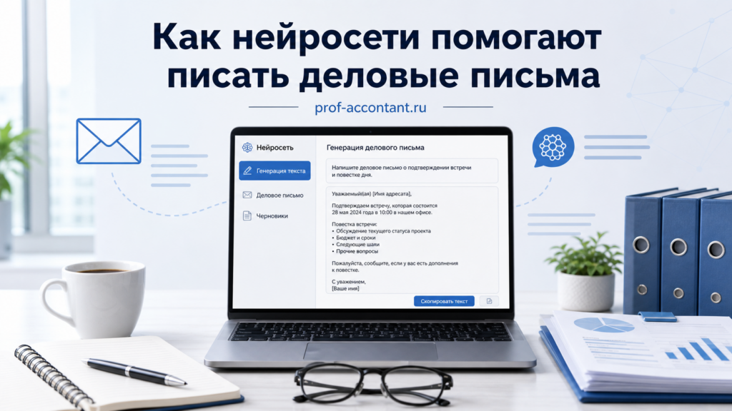 Как нейросети помогают писать деловые письма