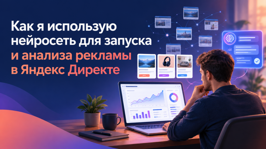Реклама в Яндекс Директе с нейросетью: как я запускаю и оптимизирую кампании в РСЯ